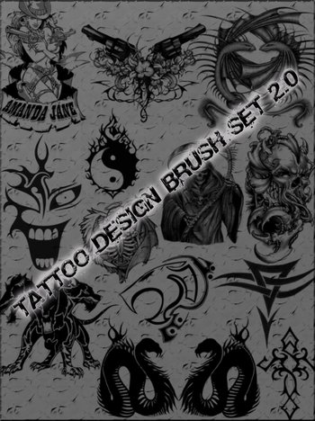 Photoshop Free Tattoo Brushes