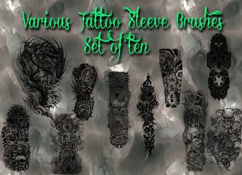 Photoshop Free Tattoo Brushes