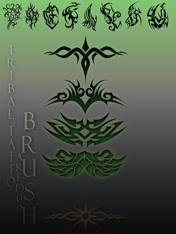 Photoshop Free Tribal Brushes