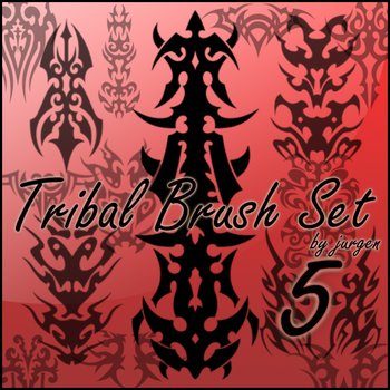 Photoshop Free Tribal Set Brushes