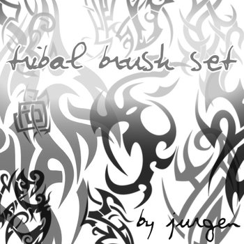 Photoshop Free Tribal Set Brushes