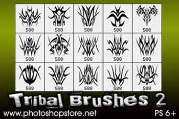 Photoshop Free Tribal Set Brushes