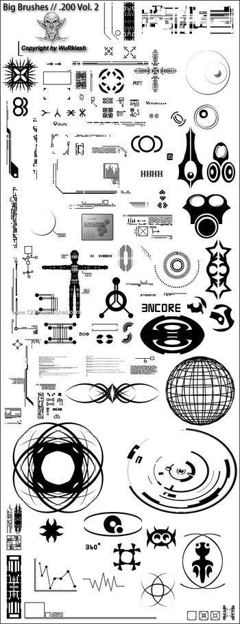 200 Tech Shapes