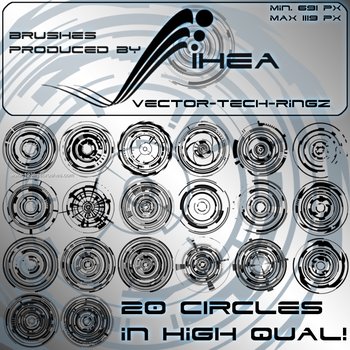 Vector Tech Circles