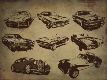 Retro Style Cars