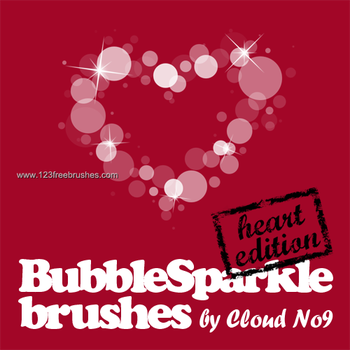 Bubble Sparkle Heart
