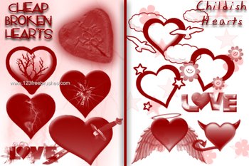 Cute Valentines Hearts