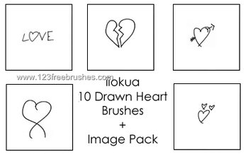 Drawn Hearts