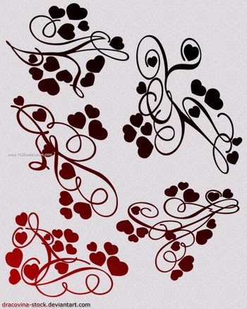 Heart Swirls