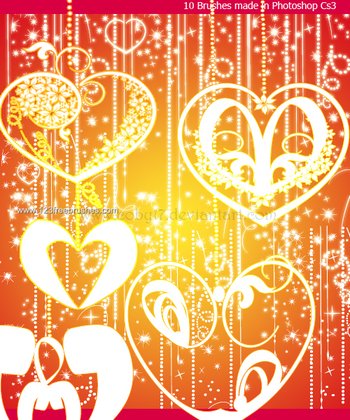 Hearts and Glitters