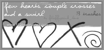 Hearts – Crosses – Swirl