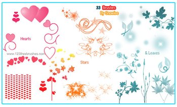 Hearts – Stars and Leaf