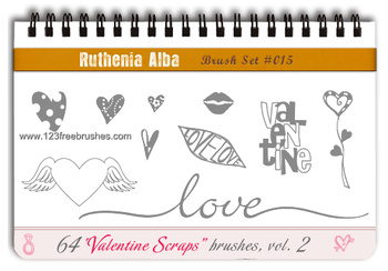 Love Valentine Scraps