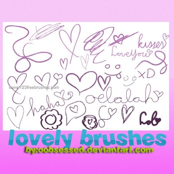 Lovely Scribble Heart