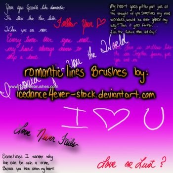 Romantic Lettering Lines