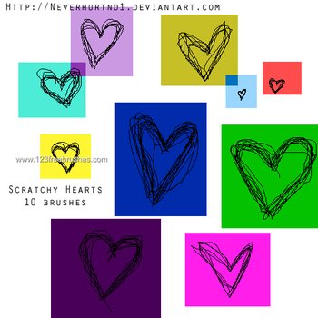 Scratchy Hearts