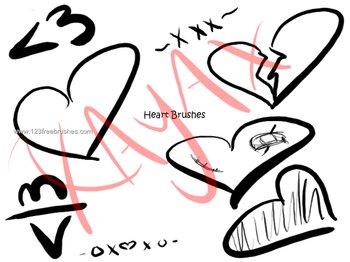 Scribble Hearts