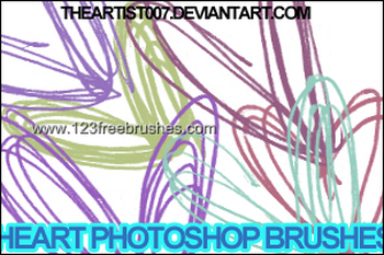 Valentines Scribbled Heart