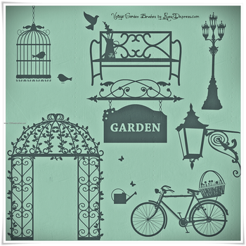 Romantic Vintage Garden