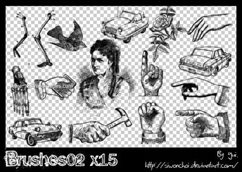 Vintage Girl – Hand – Cars – Bones