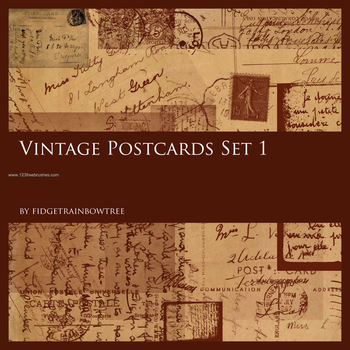 Vintage Postcards Set 1