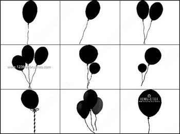 Balloon Brushes for Photoshop CS