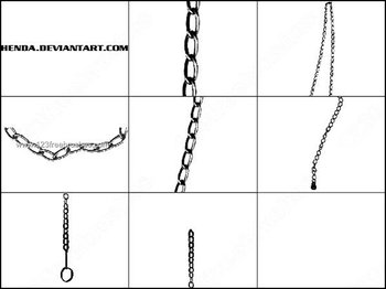 Chain Brushes Photoshop