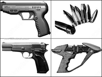 Guns and Bullets Brushes