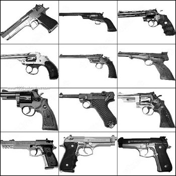 Free Gun Brushes Photoshop