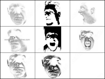 Man Face – People Photoshop Brushes