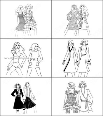 Modern Girls Brushes