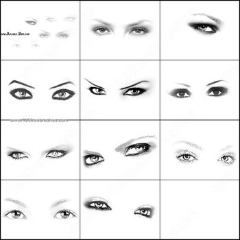 Free Photoshop Brushes Eyes