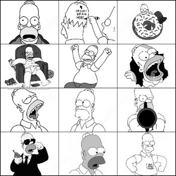 Homer Simpson Brushes Photoshop