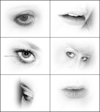 Lips & Eyes Brushes Photoshop