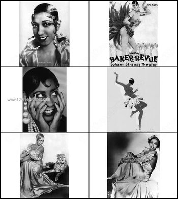 Girl Face Photoshop Brushes – Josephine Baker