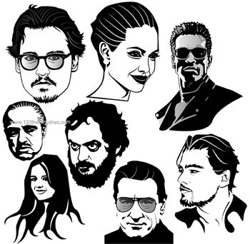Hollywood Celebrity Photoshop Brushes
