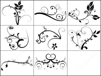 Decorative Swirls Photoshop Brushes