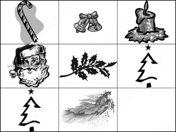 Free Christmas Decoration Brushes Photoshop
