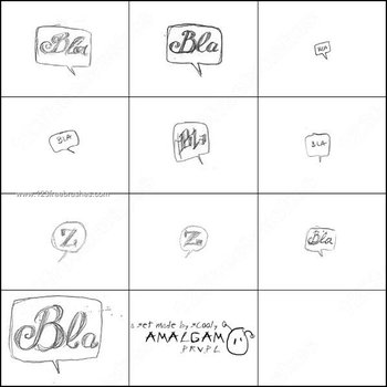Scribble Text Brushes