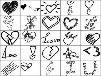 Broken Heart Scribble Brushes