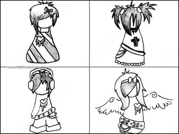 Scene Kid Brushes