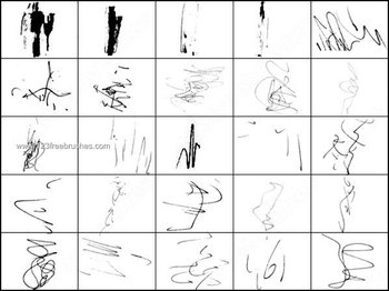 Inky Scribbles Brush