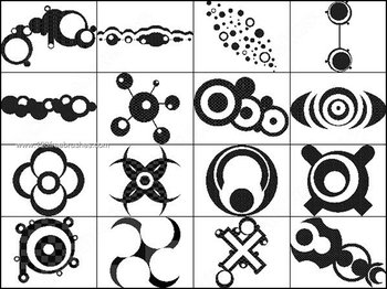 High Tech Circles Brushes Download