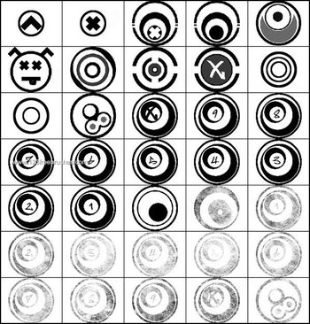 Abstract Circle Brushes Free