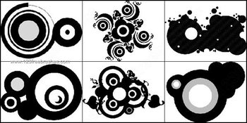 Circle Brushes for Photoshop CS2