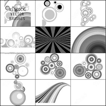 Free Photoshop Circle Shapes – Wave Line