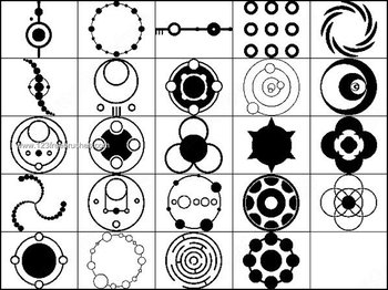 Grunge Circle Brushes Photoshop