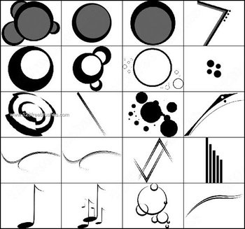 Photoshop Brushes Shapes