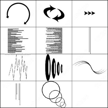 Free Brushes Arrows – Circles