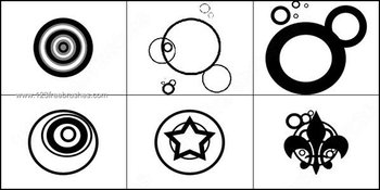 Vector Circle Brushes for Photoshop 7